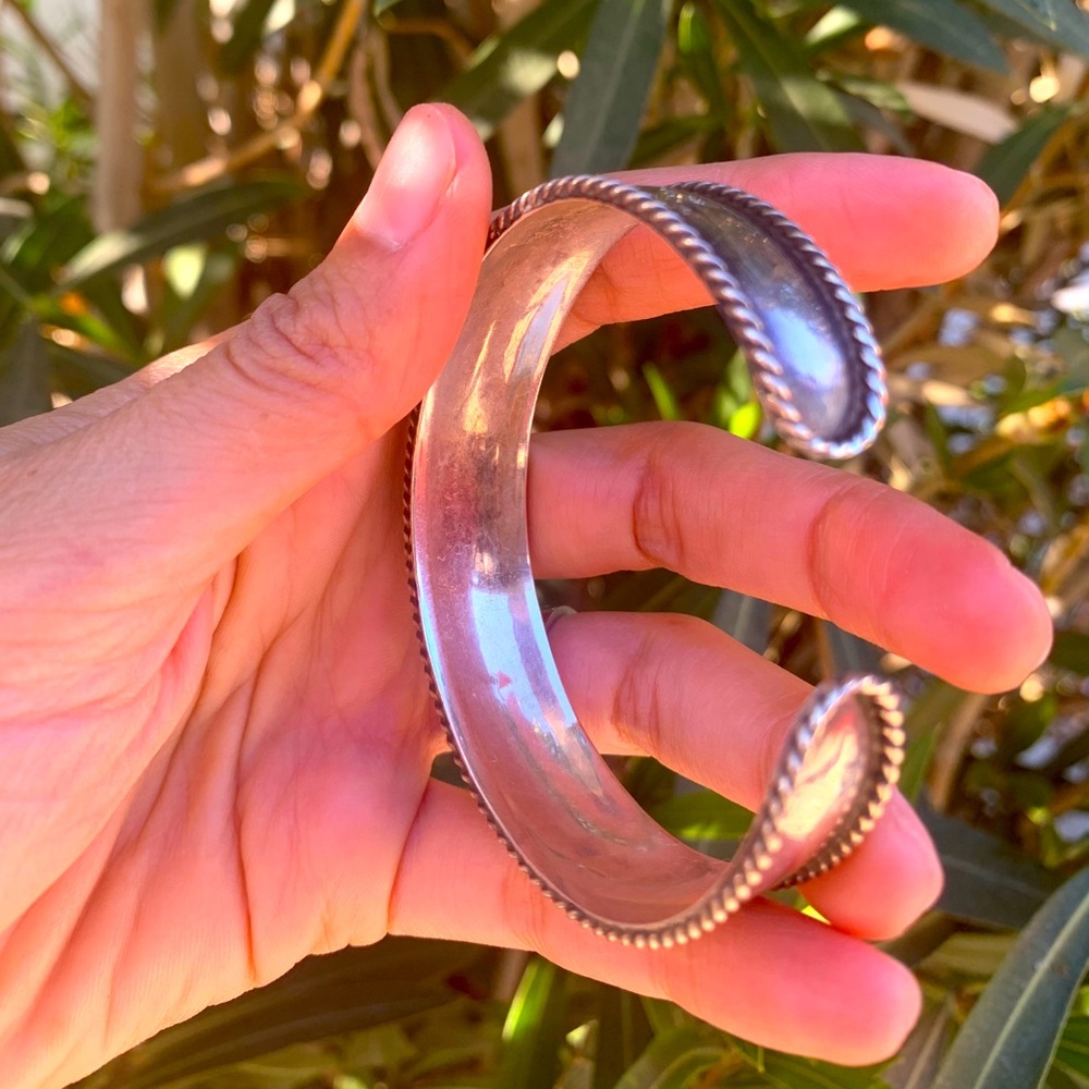 Southwestern sterling bracelet